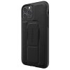 Diesel Grip Case Leather Look iPhone12/12 Pro czarny/black 42534